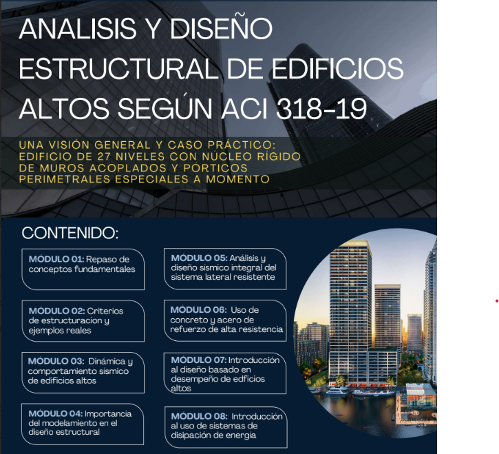 ANALISIS Y DISEÑO ESTRUCTURAL DE EDIFICIOS ALTOS SEGÚN ACI 318-19