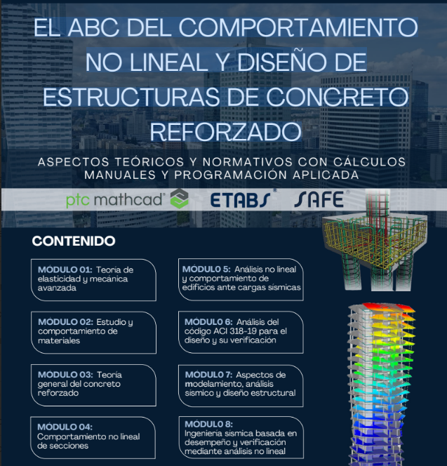 EL ABC DEL COMPORTAMIENTO NO LINEAL Y DISEÑO DE ESTRUCTURAS DE CONCRETO REFORZADO